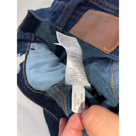 Made well 10" High Rise Skinny Jeans Size 4 - Picture 4 of 8